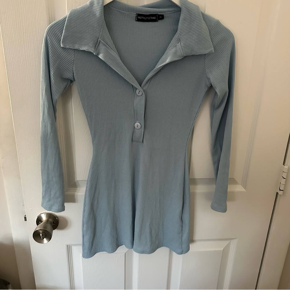 Blue Lounge Romper